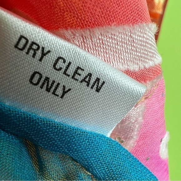 Sterling Styles vintage multicolor artsilk cardigan OS - Picture 6 of 8